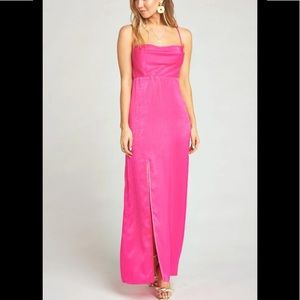 Show Me Your MuMu Cowl Winslet slip dress